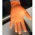 6mil 8mil Texturhandschuh Diamant Orange Advance Nitril Handschuh